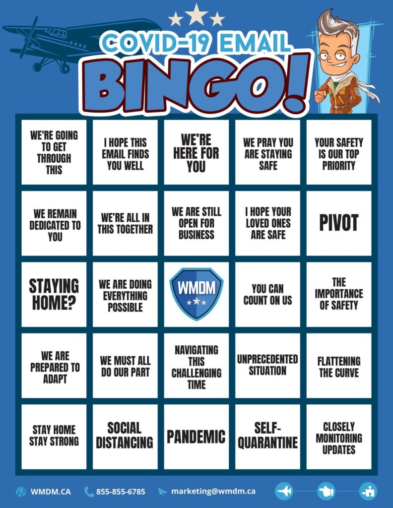 COVID Bingo