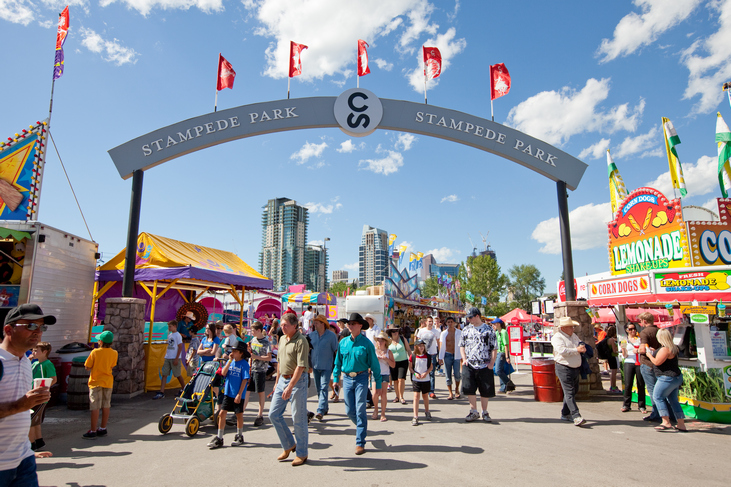 Look forward - Calgary Stampede